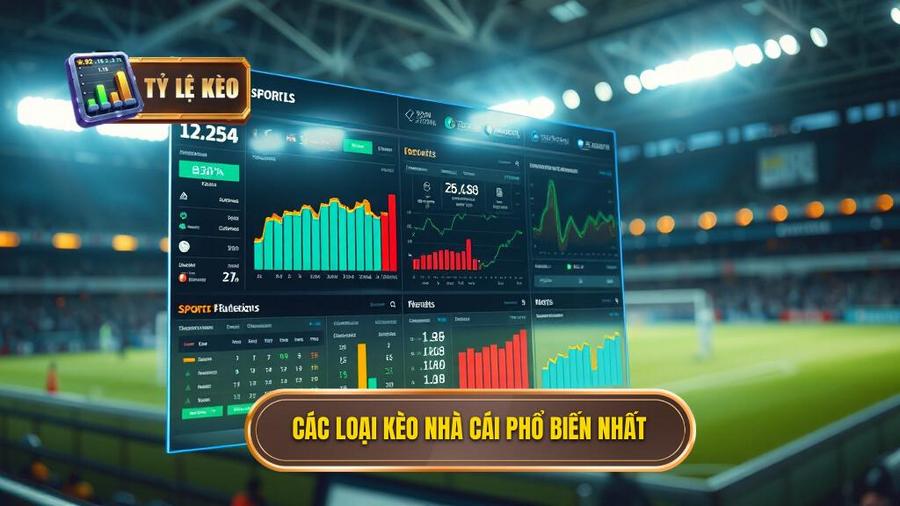 Bảng kèo nhà cái chính thức: Cẩm nang soi kèo và cập nhật tỷ lệ trực tuyến 2 Các loại kèo phổ biến trong bảng kèo nhà cái chính thức