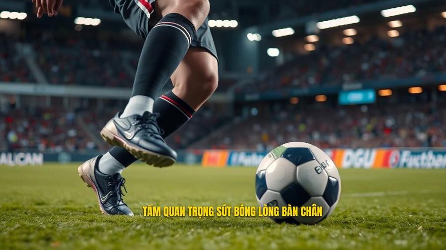 Kỹ thuật sút bóng bằng lòng bàn chân phải: Bí quyết dứt điểm và chuyền bóng chuẩn xác 1 Tầm quan trọng sút bóng lòng bàn chân