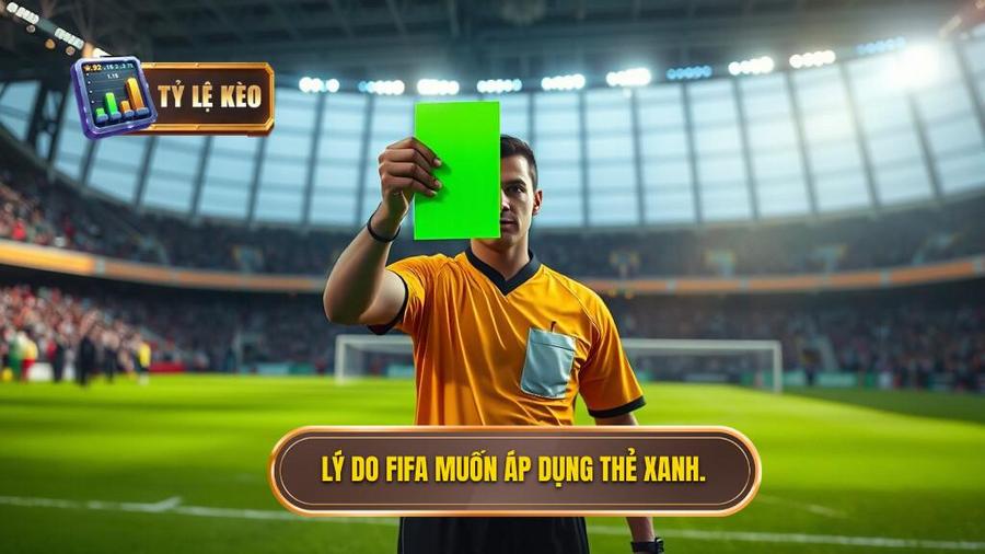 Thẻ xanh trong bóng đá là gì? Tìm hiểu chi tiết về cuộc cách mạng luật lệ mới 2 Tại sao FIFA lại muốn áp dụng thẻ xanh?