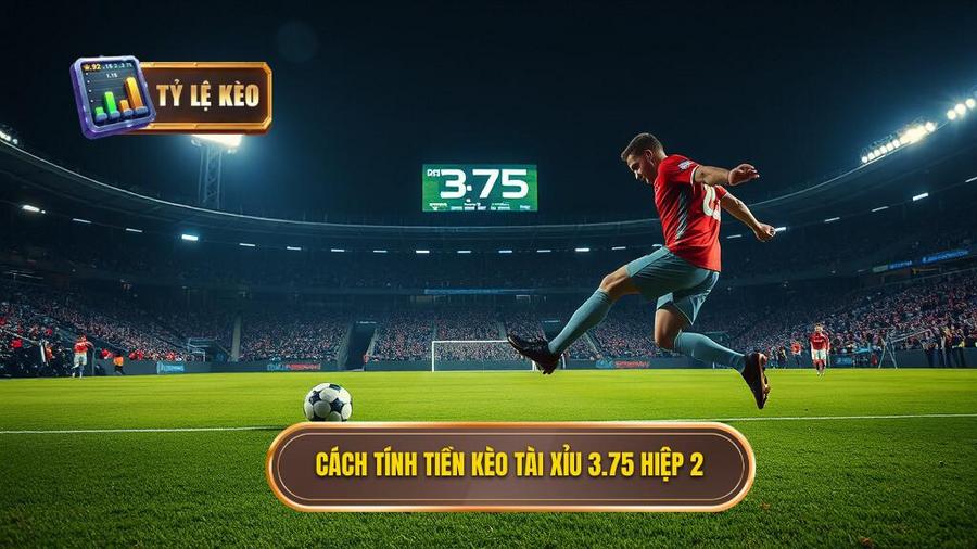 Kèo tài xỉu 3.75 hiệp 2: Phân tích chuyên sâu và chiến thuật thắng lớn 3 Cách tính tiền kèo tài xỉu 3.75 hiệp 2