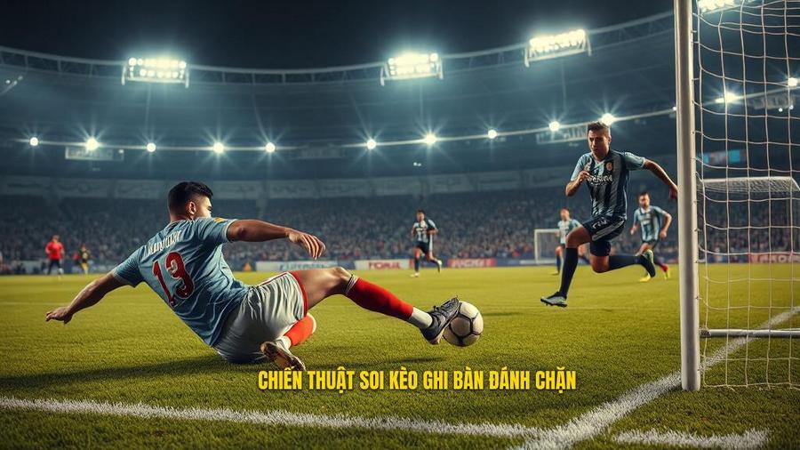 Chiến thuật soi kèo ghi bàn đánh chặn