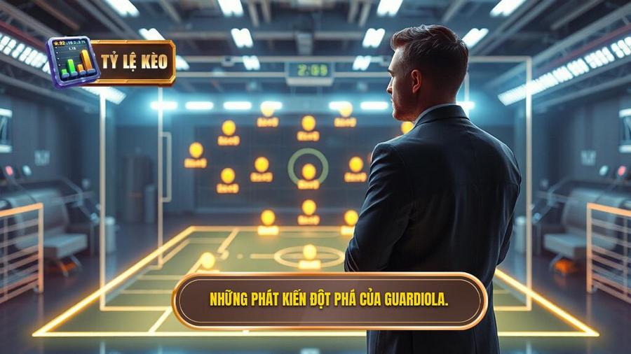 Chiến thuật Pep Guardiola: Cuộc Cách Mạng Vĩnh Cửu Trong Lòng Bóng Đá Hiện Đại 3 Những Phát Kiến Đột Phá Mang Tên Pep Guardiola