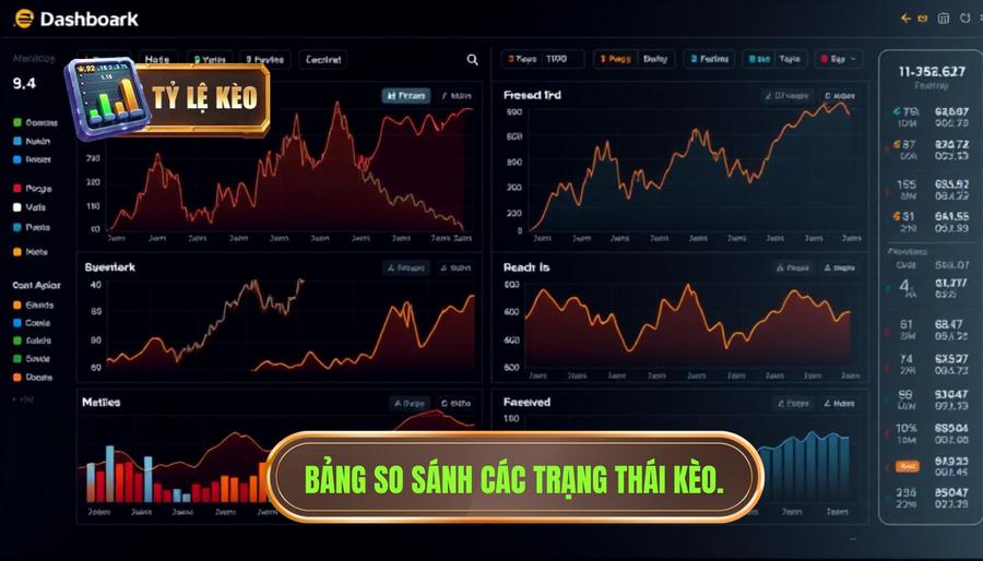 Bảng so sánh các trạng thái biến động kèo phổ biến